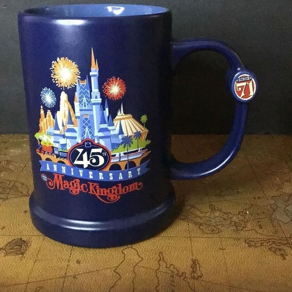 Mug like new Walt Disney World magic kingdom 45th anniversary mug￼